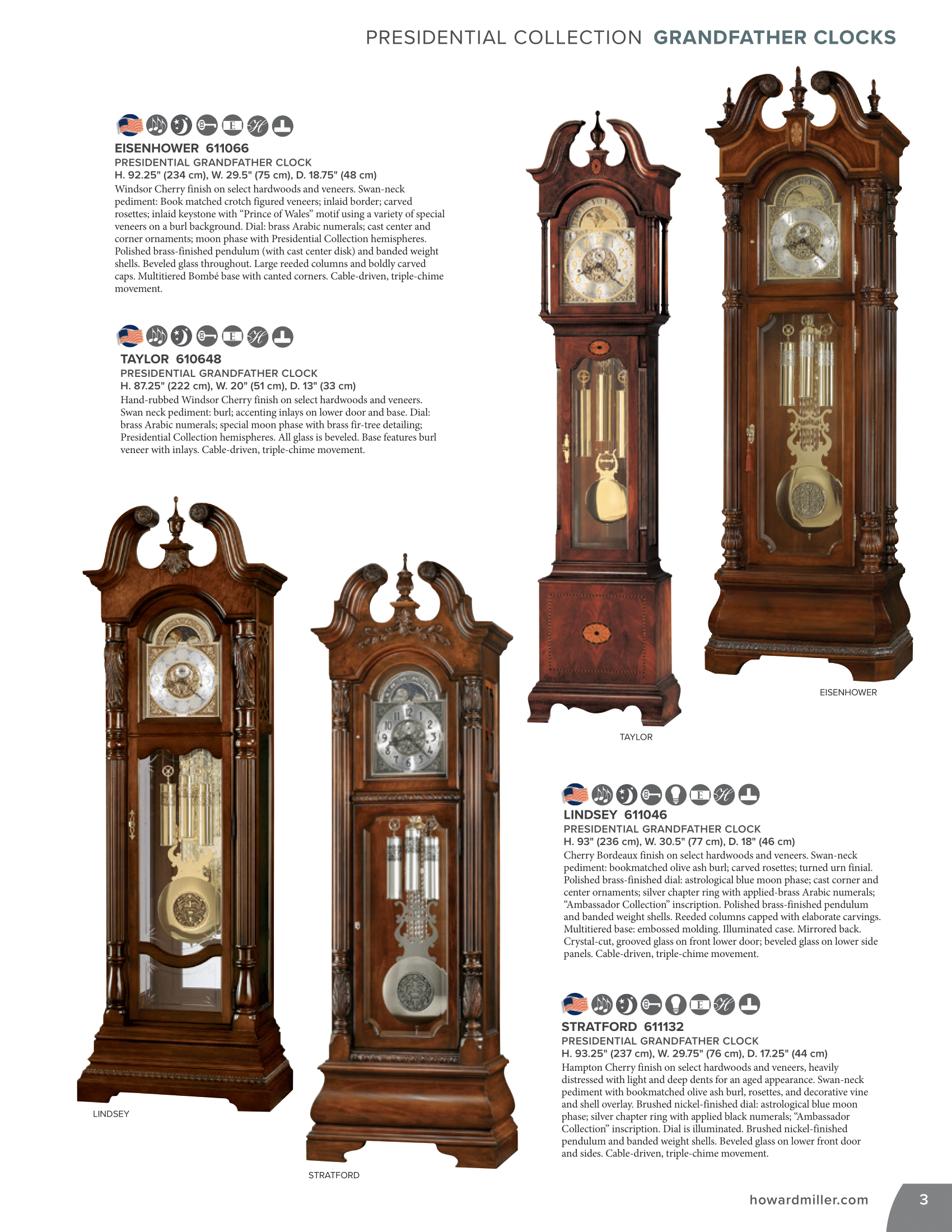 Howard Miller Clocks Reliable Clocks and Clock Repairs